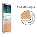 LUVVITT [2 Pack TEMPERED GLASS Screen Protector for Apple iPhone X and XS with 5.8 inch Screen 2017-2018 - Crystal Clear