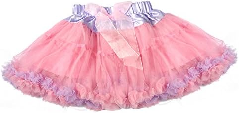 Tulle Dance Tutu Skirt, 3-Layer Fluffy Ballerina For Baby Toddler Girls (5 Size Available For 4 Mon - 10yrs Girls)