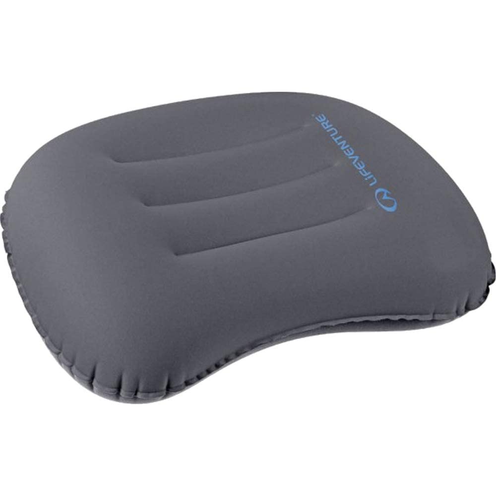 Lifeventure Ultralight Inflatable Pillow Compact, Inflatable, Comfortable, Ergonomic Camping Pillow for Neck and Lumbar Support Ideal for Travel and Camping