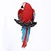 Fityle Life Size Colorful Parrot Sculpture Modern Yard Garden Zoo Ornament Decor