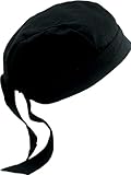 Fiumara Apparel Professional Head Wrap-Black - Made in USA