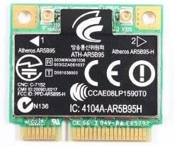 AR5B95 AR9285 Wireless 802.11BGN PCI-E Half Mini Card SPS: 605560-005 USE FOR HP Pavilion DV6 DV7 CQ56 CQ62 G62 CQ42 CQ43