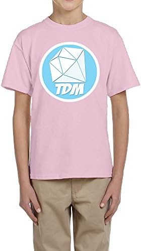 RAES Kids TheDiamondMinecart TDM Logo Short-Sleeve T-shirt