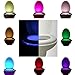 Comwinn Colorful Motion Sensor Toilet Night Lights, 1-Pack