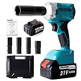 Zikopomi Cordless Impact Wrench 1/2 inch with