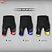 Arltb Bike Shorts 5 Sizes Men Gel Padded Cycling Bicycle Compression Cycle Touring Shorts Tights Underwear Pants Elastic Breathable for Mountain Bike MTB Cycle Road Bike BMX Motorcycle Blue
