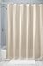 mDesign Cotton Blend Fabric Shower Curtain for Bathroom, Luxury Hotel - Long 72