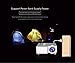 KATAIMUZI 2018Projectors Mini Projectors HD 1080P Portable Video Projector LED Multimedia Home Theater Movie Projector 1500 Lumens LCD Mini Projector with 200 INCH Giant Image (White)