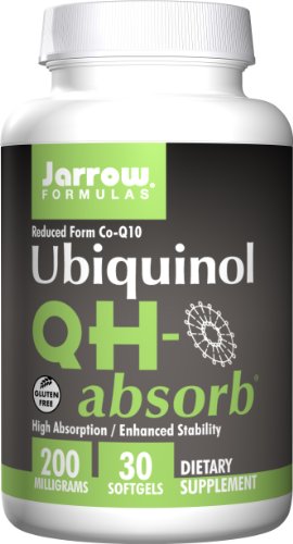 Jarrow Formulas QH-Absorb, High Absorption / Enhanced Stability, 200 mg, 30 Softgels