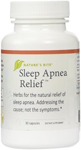Sleep Apnea Relief Natures Rite 30 Caps by Natures Rite