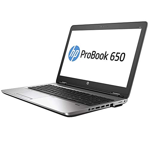 HP ProBook 650 15.6″ FHD Business Laptop, Intel Core i5 up to 3.00 GHz, 8GB RAM, 256GB SSD, USB-C, Backlit, DP, DVDRW, LAN, BT, Fingerprint, Webcam, 1920×1080, Win 10 Pro