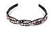Yeshan Big Rhinestone Crystal Beaded Plastic Headband,Hairband for girls,Multicolors