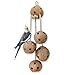 Pet Magasin Hand-Made Heavy Duty Bird Toys for Large Birds Parrot Cage Bite Toys African Grey Macaws Cockatoos