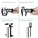 Adoric Life Digital Caliper, Micrometer Caliper Measuring Tool, Auto-off Vernier Calipers with Inch/ MM Conversion, Large LCD Screen, 0-6Inch/150mm Carbon Fiber Gauge