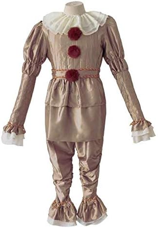 Amazon Xuanxun 小丑回魂2cosplay服小丑pennywise佩尼怀斯万圣节cosplay派对服装 ピエロレクイエム2コスプレ衣装 ピエロpennywiseペニティハロウィンコスプレパーティ衣装 サイズ 130 コスプレ 仮装 通販