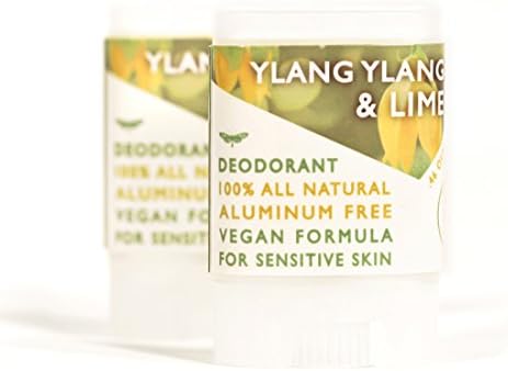 Live Beautifully Vegan Travel Deodorant - Ylang Ylang &amp; Lime