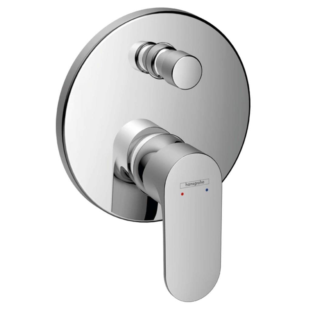 Hansgrohe Rebris S Single Lever Bath Mixer for Concealed Installation for iBox Universal, Chrome, 72466000