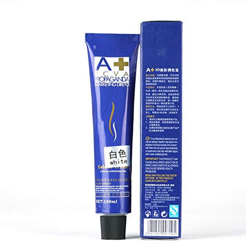 Yiwa 100ml Hair Dye Cream, Hair Coloring Dye Mud Hair Color Wax Hairstyle Styling Salon Home DIY Hair Coloring Changing Yourself Show Your Personality Hairdressing Accessories Fire Red - Thumbnail 5