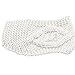 Lookatool Womens Warm Hat Skiing Cap Knitted Empty Skull Beanie Headband (White)