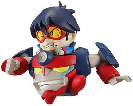 Official Eyeup Gurren Lagann Mini Figure Cell Phone Strap with Loop - 2" Lagann & Shichin (Japanese Import)