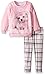 Kids Headquarters Girls' Faux Fur Tunic with Leggings Set