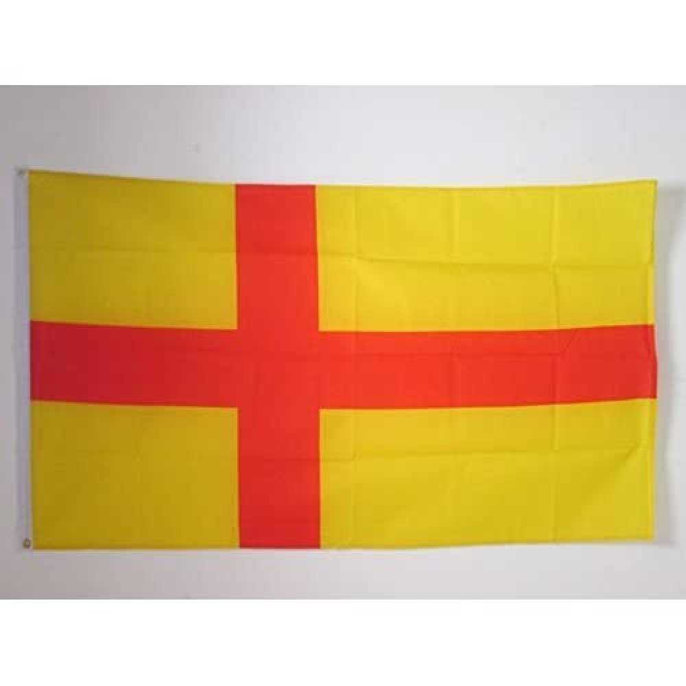 AZ FLAG - Dorset County Old Flag - 3x5 Ft - 100D Polyester County Of Dorset - England Banner with Two Metal Grommets - Fade Resistant - Vivid Colors - 3' x 5' Feet - 150x90 Cm