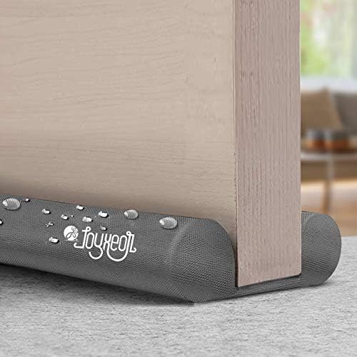 JOYXEON Door Draft Stopper 32" 38" Adjustable Waterproof Under Door