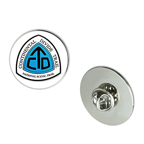 NYC Jewelers Continental Divide Trail National Scenic Sign Shaped (hike) Metal 0.75" Lapel Hat Pin Tie Tack Pinback
