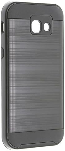 Galaxy A5 Case, ZeopoCase 2-Piece Style Hybrid Shockproof Hard Case Cover for Samsung Galaxy A5 (2017) Only (Black)