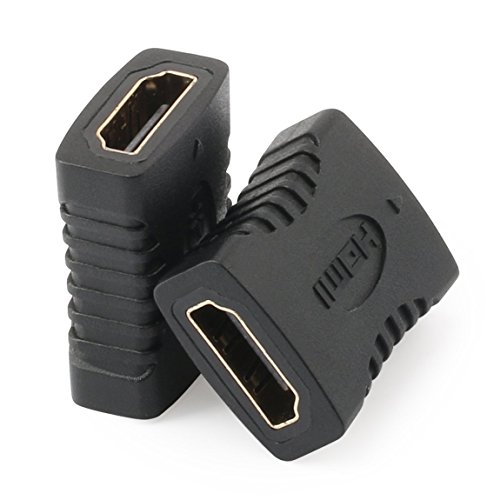 HDMI Cable Coupler Gold plated HDMI Cable Connector hdmi cable adapter 1.4V Supports 3D & 4K Resolution (4pack suit)