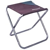 Azarxis Small Camping Folding Stool, Mini Outdoor Collapsible Slacker Chairs Seat Portable Lightwight Folding Stool for Fishing Camp Traveling Hiking Beach Garden BBQ with Carry Bag