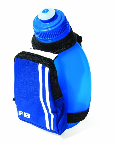 FuelBelt Sprint 10-Ounce Palm Water Holder with Pocket (Royal/White)