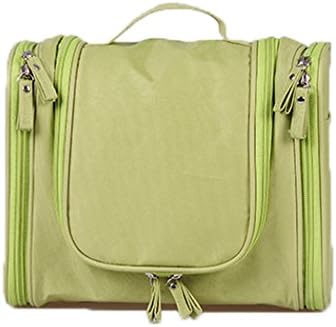 Lupan Multi-function Cosmetic Bag Waterproof Toiletry Bag Portable Makeup Pouch Travel Hanging Organizer Bag for Women Girls (Green)