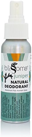 Juniper Natural Deodorant - Aromatic Spray with No Aluminum, No Toxins