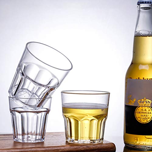 Cabilock 6 Stücke Trinkgläser 35ml Cocktailgläser Wassergläser Whisky Gläser Weingläser Glas Eisschalen Eisbecher… – Bild 5