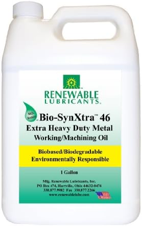 Renewable Lubricants Bio-SynXtra MW ISO 46 Oil, 1 Gallon Jug