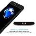 iPhone 7 Plus Case, Coocolor [Perfect Fit] 360 Degree All-around Ultra Thin Full Body Coverage Protection Dual Layer Hard Slim Case + Tempered Glass Screen Protector For iPhone 7 Plus-Black