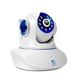Security WiFi Camera,JOOAN Wireless IP Camera 720P Two Way Audio Pan/Tilt/ Cloud/SD Card Storage Home Security Network Surveillance-Blue