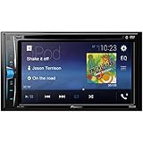 Pioneer AVH-210EX 6.2" WVGA Touchscreen Display Double DIN Bluetooth in-Dash DVD/CD AM/FM Front USB Apple iPhone and Android Music Support Car Stereo Receiver