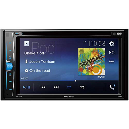 Pioneer AVH-210EX 6.2" WVGA Touchscreen Display Double DIN Bluetooth in-Dash DVD/CD AM/FM Front USB Apple iPhone and Android Music Support Car Stereo Receiver
