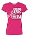 Promotion & Beyond I Wear Pink for My Mom Breast Cancer October Marathon Awareness Women's T-Shirt, XL, Cyber Pink