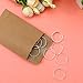 120 Pack Self-Adhesive Coin Envelopes Kraft Mini Small Parts Envelopes for Coin Seed Storage