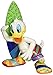 Enesco Disney by Britto Surfer Donald Figurine, 8