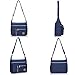 Messenger Bag,Multi Pocket Crossbody Bag,ZYSUN Designer Purses and Shoulder Handbags for Women and Girls(601N,blue)