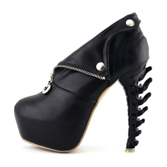 SHOW-STORY-New-Sexy-Punk-Goth-Sassy-Gaga-Heels-For-WomenLF40605BK398USBlack