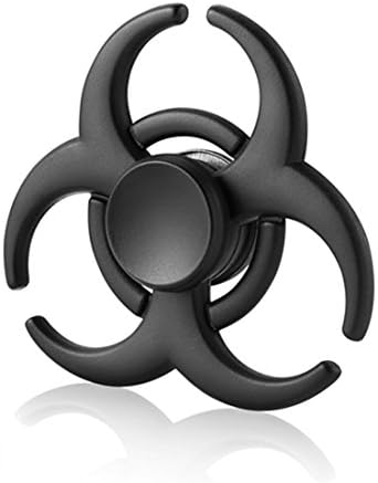 Fidget Spinner - 2017 COEO Durable Metal Hand Spinner Stress Reducer Premium Bearing Tri Spinner Last 3 Minutes (Black buffalo)