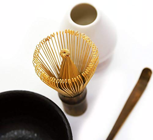 Mocha ChaDao MATCHA Traditional Tea Set | Purple Bamboo Whisk and Scoop | Holder | Sifter | Matcha Bowl | Gift Box | Best Authentic Accessories For Matcha Green Tea Ceremony