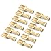 GANG 12 Pack 3 InchLong mini wooden scoops for bath salts Scooping Candy, Spices, Dry Fruit, Nuts, Bath salts, Laundry Detergent Scooping Spoon