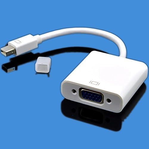 Mini DP to VGA Ausid Mini Display Port DP Male to VGA Female Adapter for Laptop