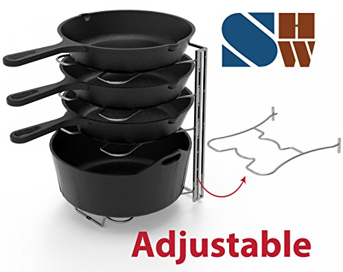 1 Kitchen+Cabinet+Adjustable+Compartments+Organizer